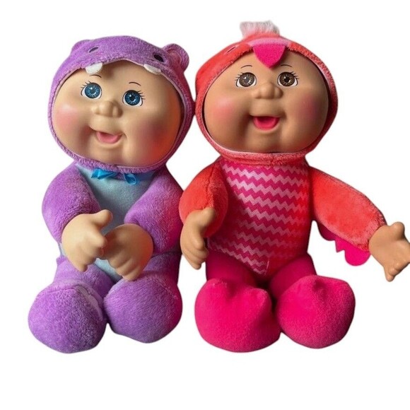 Cabbage Patch Kids FLAMINGO & Archie Collectible Cuties Doll Exotic Friends 9" - Picture 11 of 16